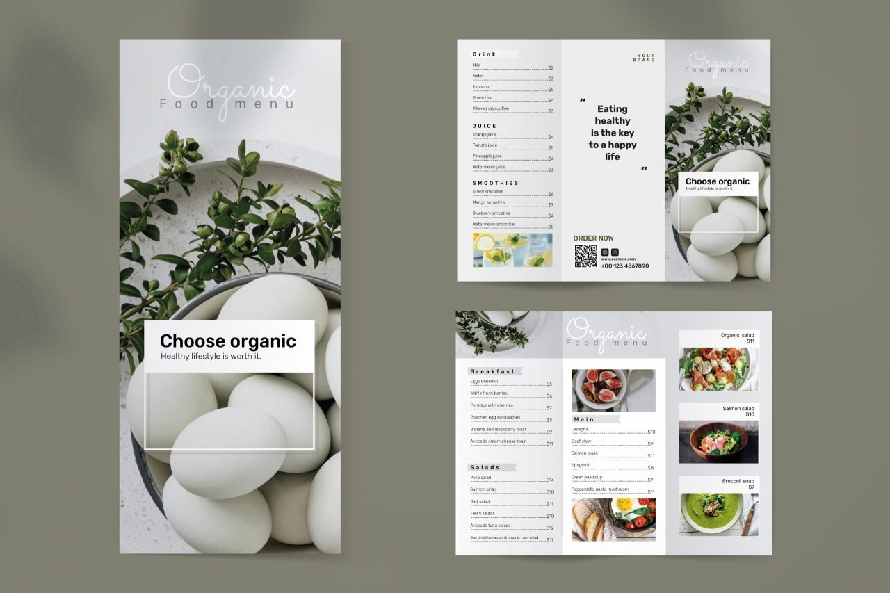 brochure en 3 volets